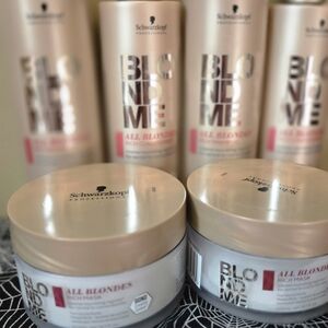 BLONDME All Blondes Rich Shampoos, Conditioners, and Rich Mask